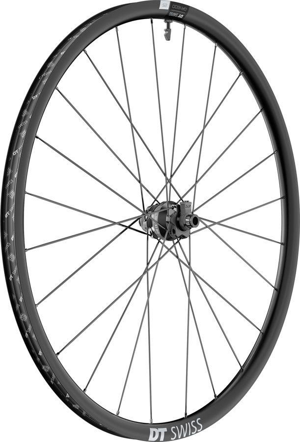 DT Swiss GR 1600 Spline 25 Front Wheel - 700 12 x 100mm Center-Lock BLK Dynamo Hub
