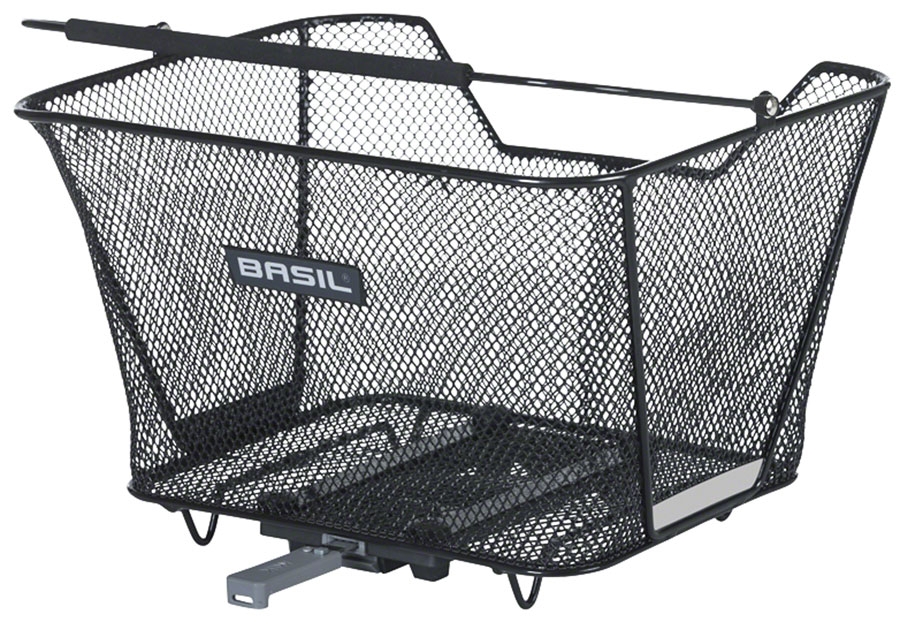 Basil Lesto MIK Rear Basket - Black