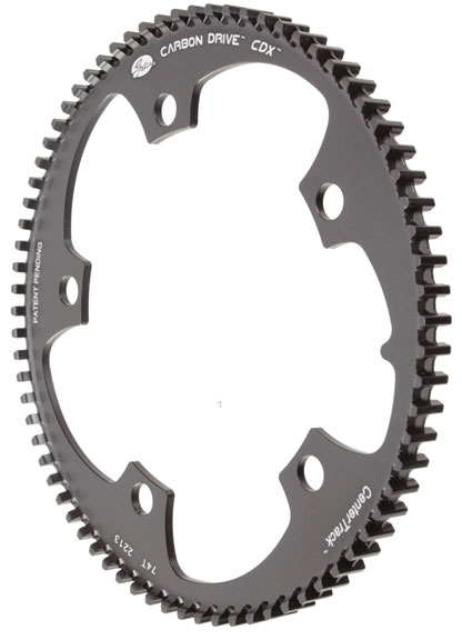Gates Carbon Drive Belt Drive CDX Tandem Front Sprocket 130BCD 74t