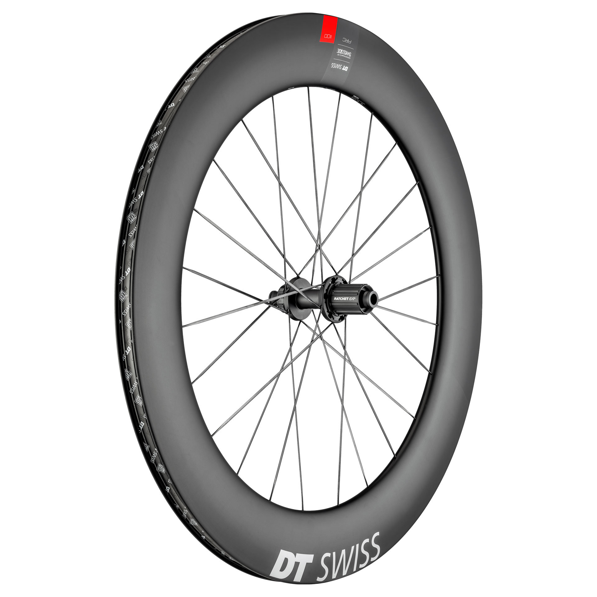 DT Swiss ARC 1100 80 DiCut Disc Wheel - Black variant 2
