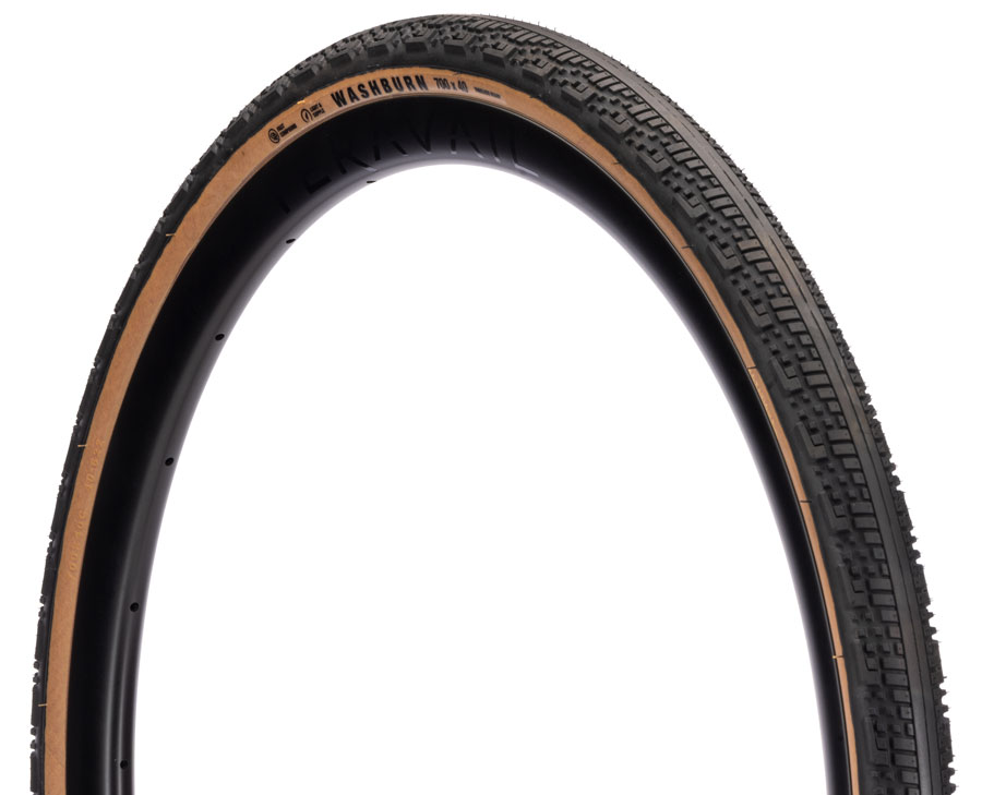 Teravail Washburn Tire - 700 x 45 Tubeless Folding Tan Light Supple Fast Compound Teravail Washburn Tire - 700 x 45 Tubeless Folding Tan Light Supple Fast Compound