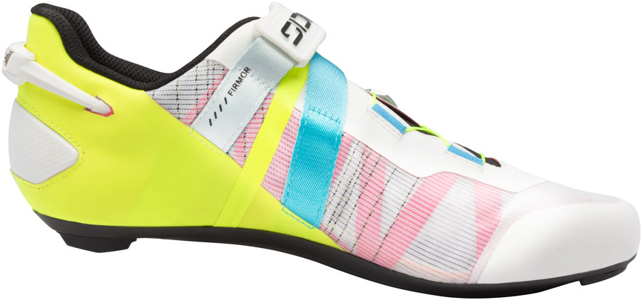 SIDI Wire 3 Road Shoes - Mens White/Yellow Fluo - Image 2