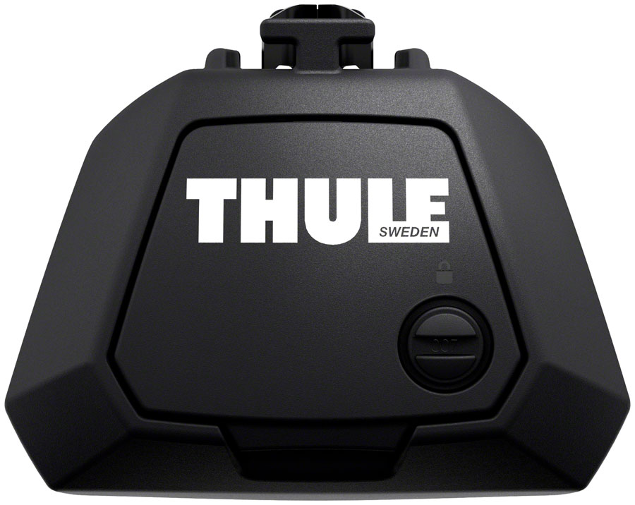 Thule Evo Raised Rail Foot Pack -  Black Pack of 4