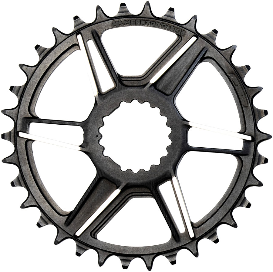 Full Speed Ahead Gradient Direct Mount SH12 Chainring - 36t FSA Direct Mount Compatible Shimano 12-Speed Hyperglide+ BLK