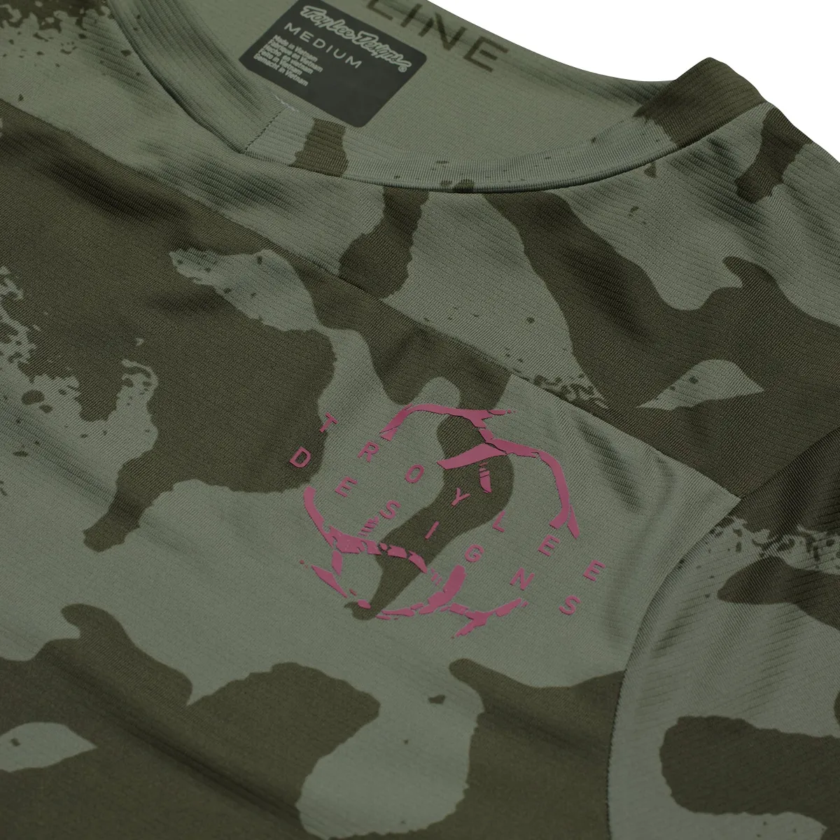 Skyline SS Jersey Shadow Camo Olive - Image 2