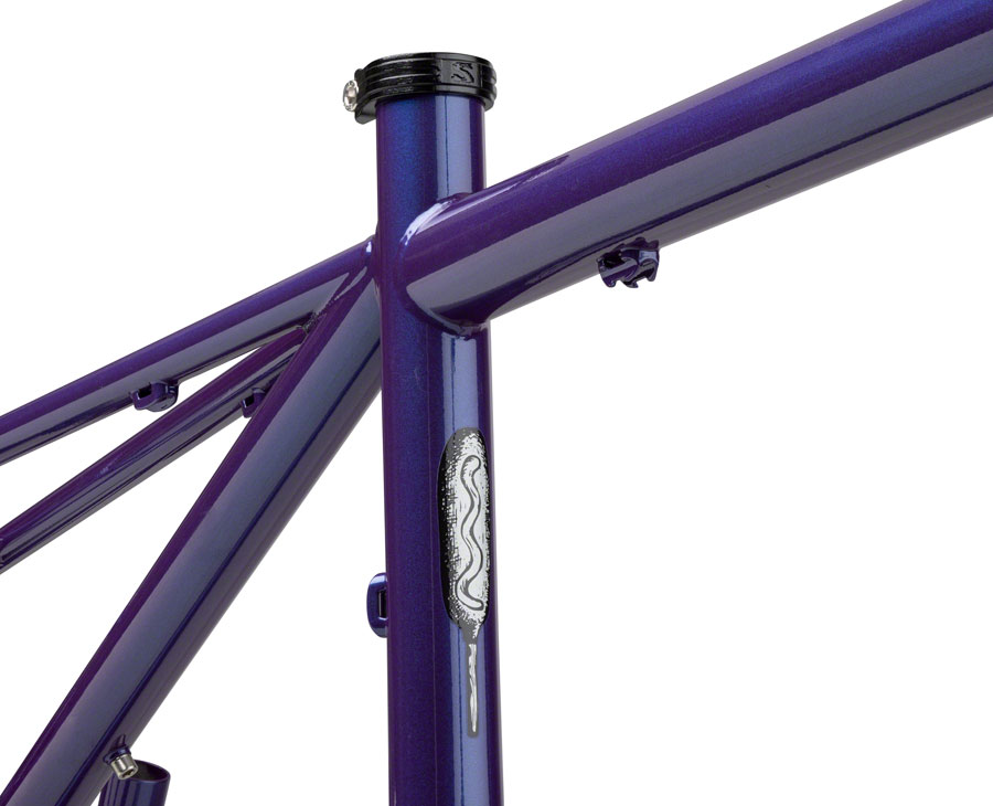 Surly Big Dummy Cargo Framekit - 26", Steel, Bruised Ego Purple - Image 4