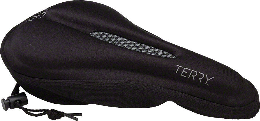Terry Gel Saddle Cover: Black Terry Gel Saddle Cover: Black