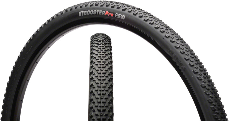 Kenda Booster Pro Tire - 700 x 40 Tubeless Folding Black 120tpi Kenda Booster Pro Tire - 700 x 40 Tubeless Folding Black 120tpi