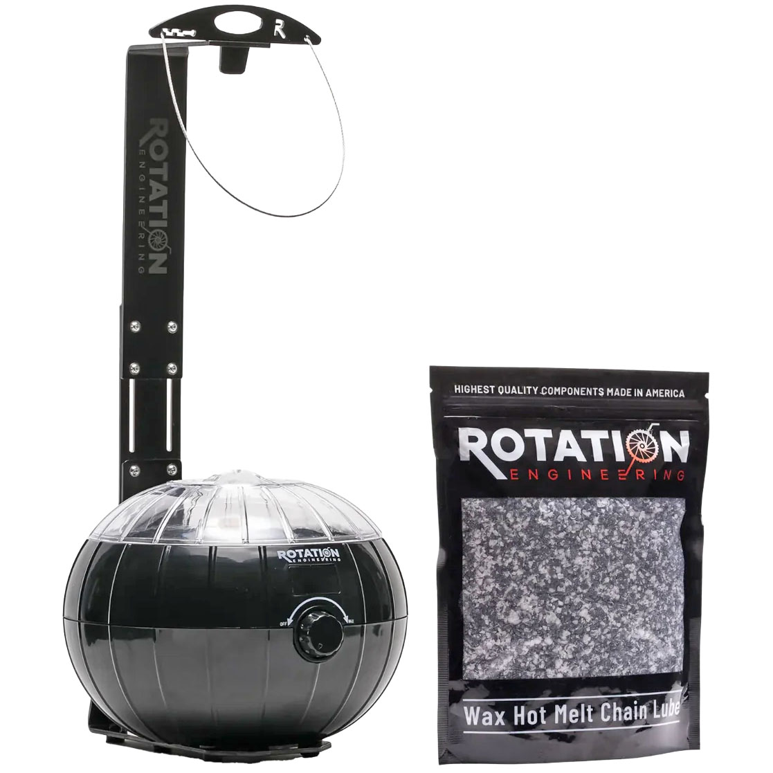 Rotation Engineering Chain Wax System Kit with .5 LB of Wax
