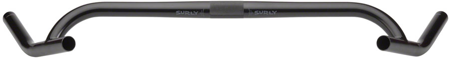 Surly Corner Bar Handlebar - 25.4mm Clamp, Chromoly, Black - Image 2