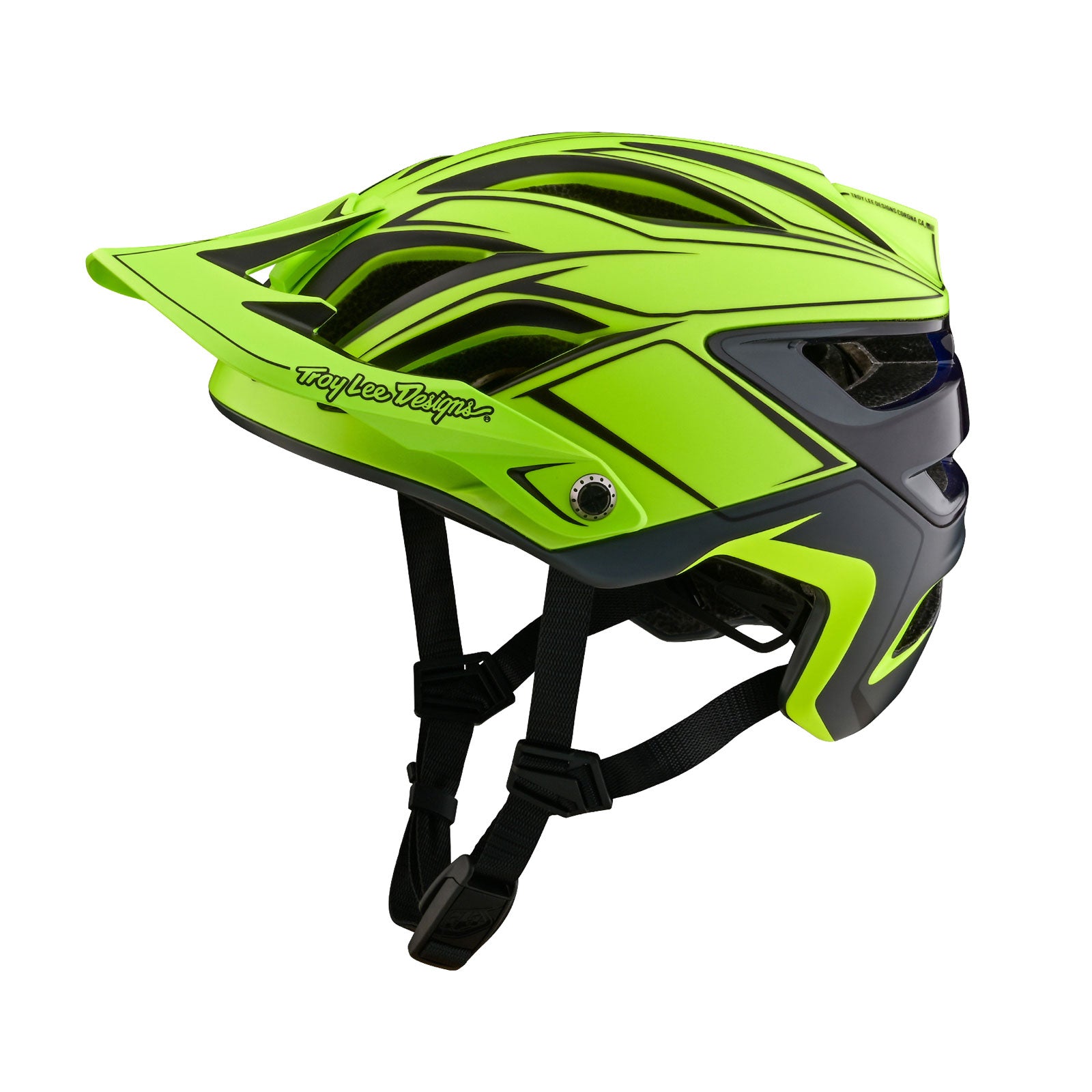 A3 Helmet W/MIPS Uno Pinstripe Yellow - Image 3