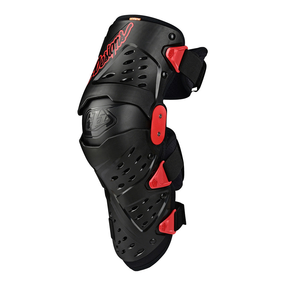 Triad Knee/Shin Guard Hard Shell Solid Black - Image 2
