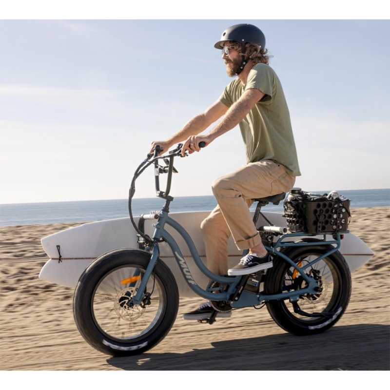 Moved by bikes E-Bike Surf Rack Longboard Carrier Frame Boss Black Boards up to 12ft