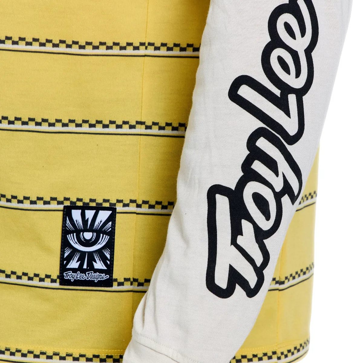 Skyline Fakie Ride LS Tee Stripe Butter - Image 12