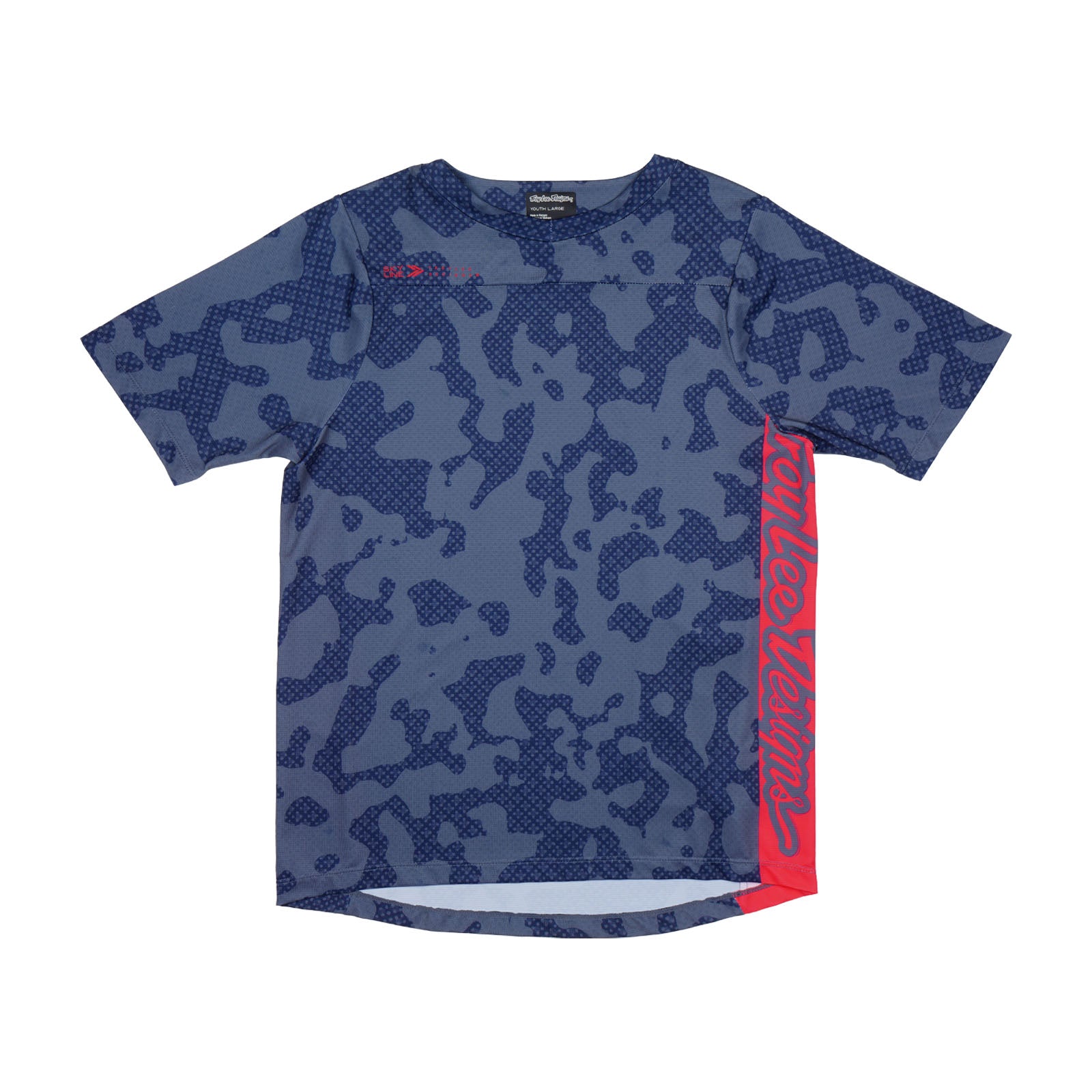 Youth Skyline Short Sleeve Jersey Scrubland Steel Blue Youth Skyline Short Sleeve Jersey Scrubland Steel Blue