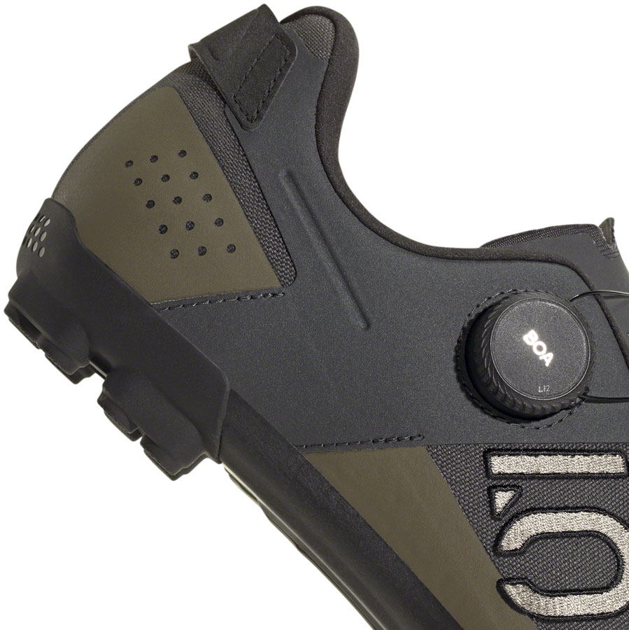 Five Ten Kestrel BOA Mountain Clipless Shoes - Men's, Gray Six/Silver Pebble/Olive Strata - Image 2