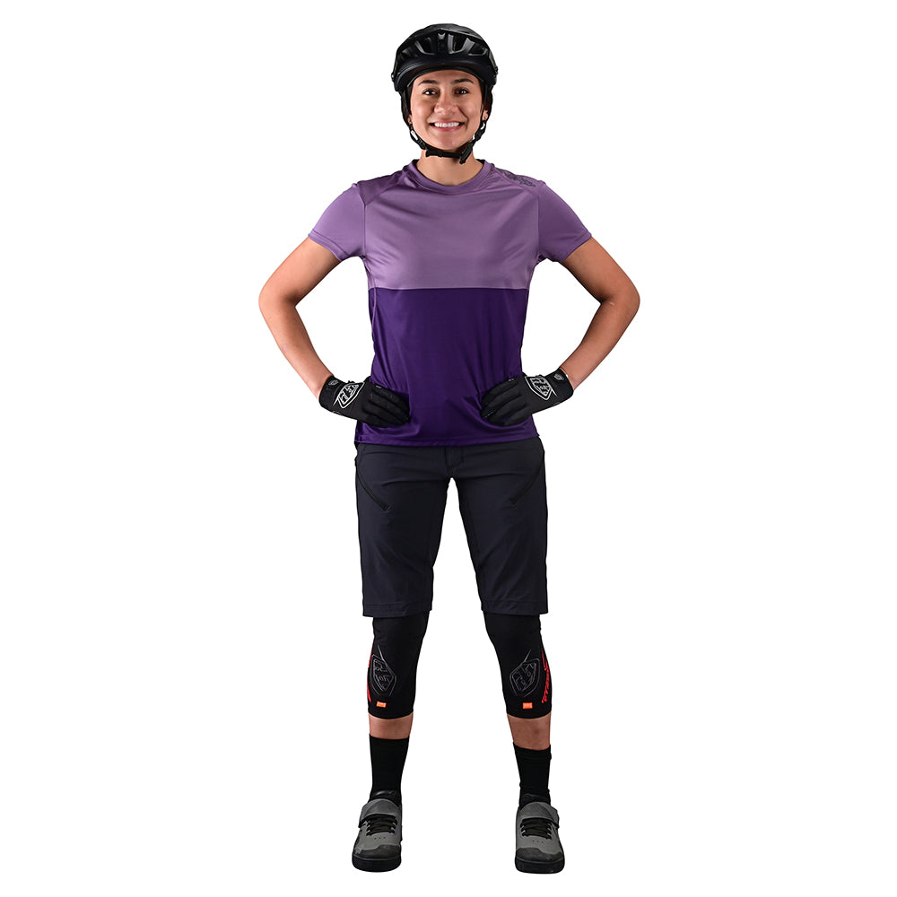 Womens Lilium SS Jersey Block Orchid / Purple - Image 2
