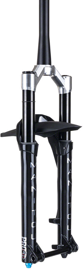 Manitou JUnit 34 Pro Suspension Fork - 15 x 110mm 41mm Offset Gloss Black - Image 3