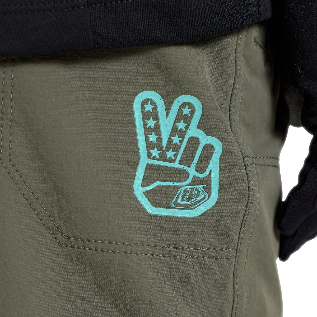 Youth Skyline Trail Pant Mono Army - Image 15