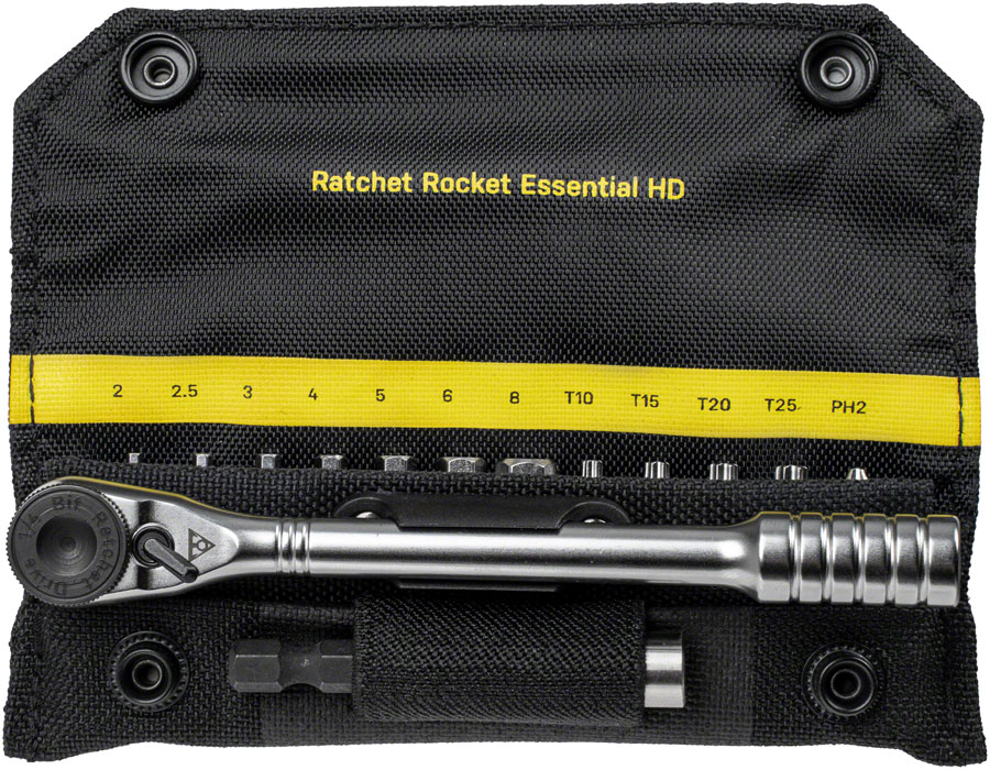 Topeak Ratchet Rocket Essential HD Multi -Tool - 12 Bits Topeak Ratchet Rocket Essential HD Multi -Tool - 12 Bits