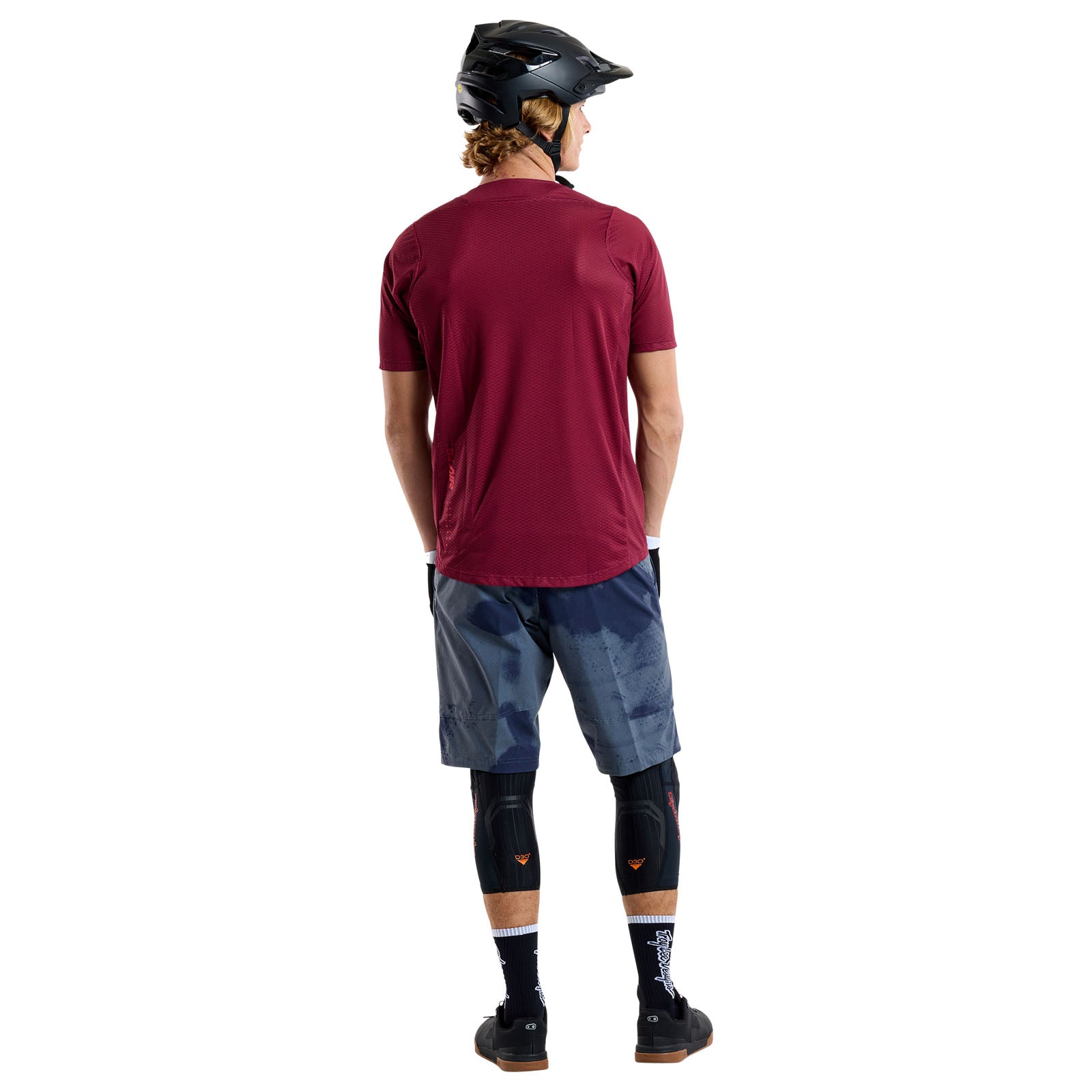 Skyline Air Short Sleeve Jersey Mono Oxblood - Image 10
