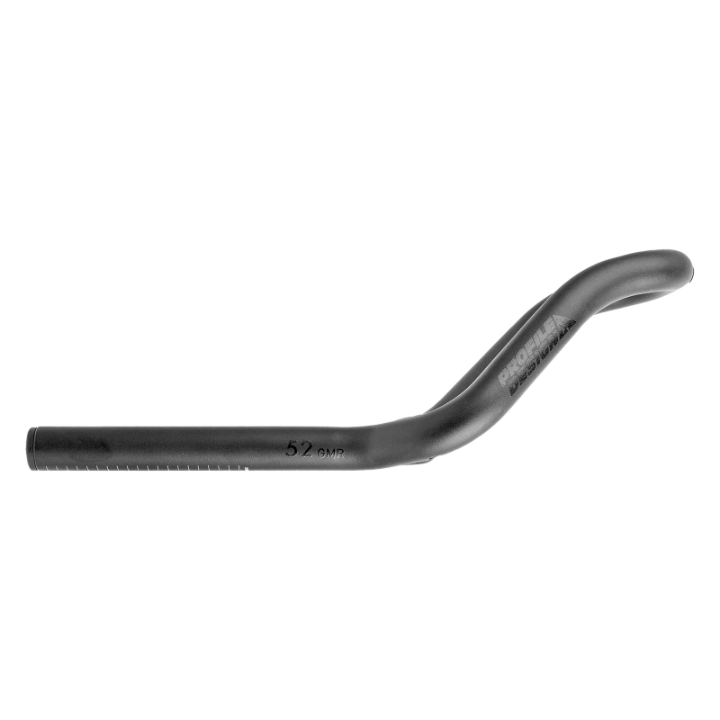 Profile design 52 GMR Aerobar Extensions 22.2mm 340mm 137mm 52° Black Extensions Alloy
