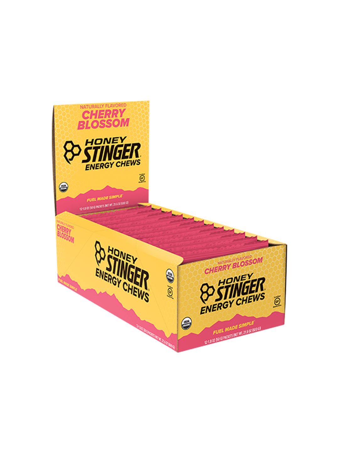Supplement Honey Stinger Chews Cherry 12 Pack