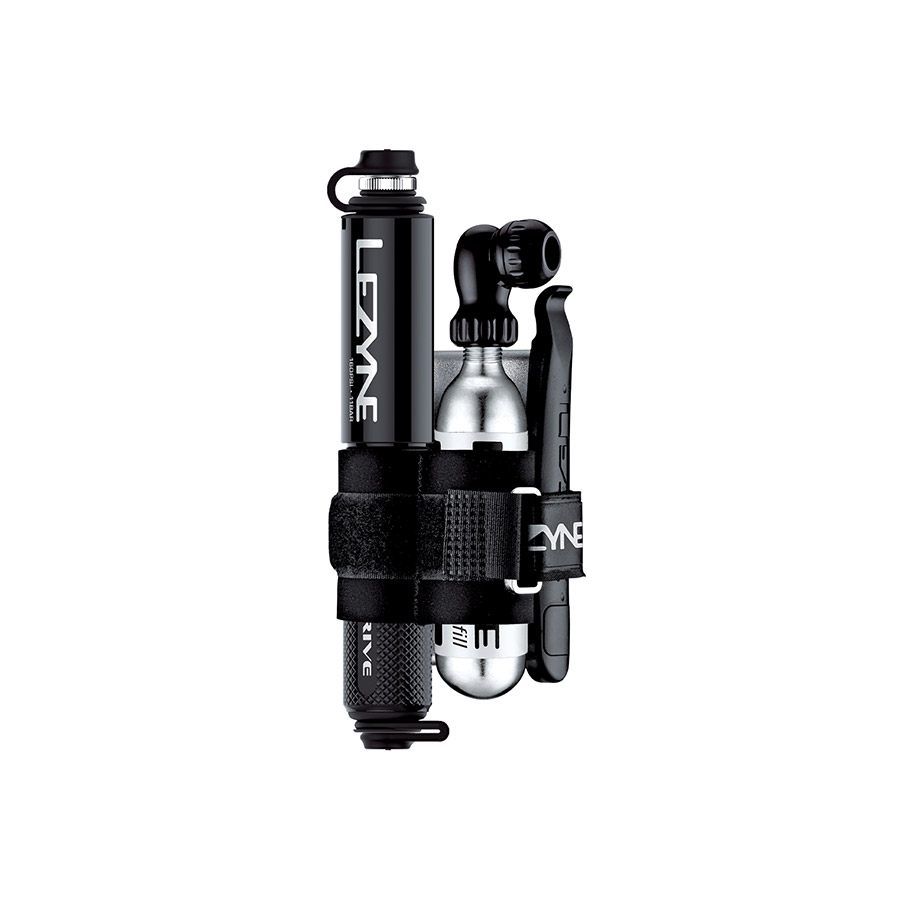 Lezyne Pocket Drive Loaded Pump 160psi Black