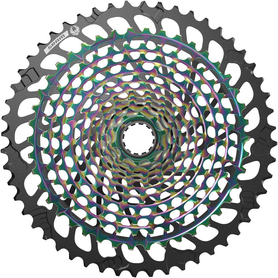 SRAM XG-1299 Eagle Cassette - 12-Speed 10-52t For XD Driver Rainbow C1 SRAM XG-1299 Eagle Cassette - 12-Speed 10-52t For XD Driver Rainbow C1