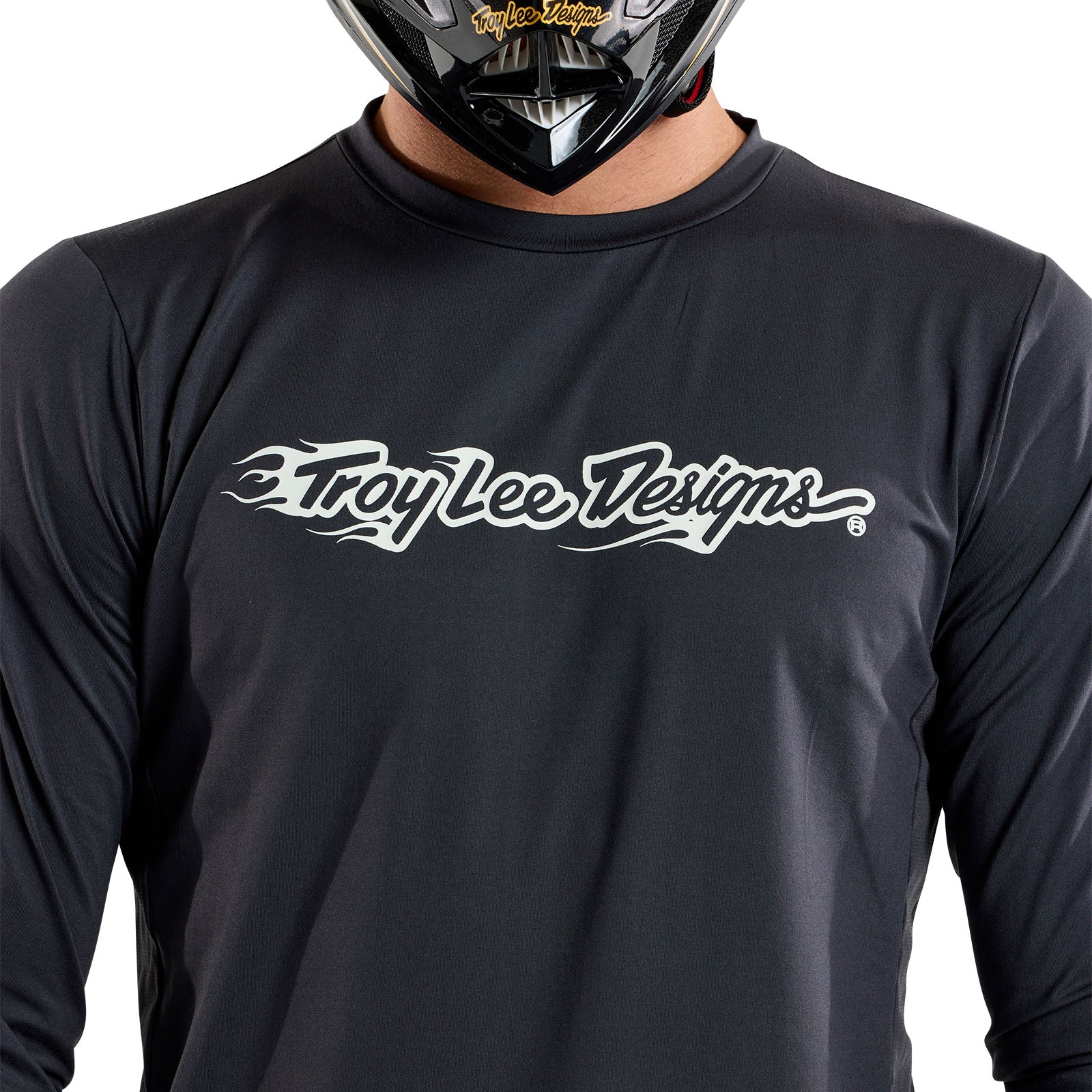 Ruckus Long Sleeve Ride Tee Burn Out Carbon - Image 11