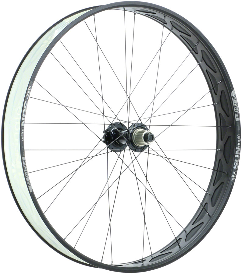 Sun Ringle Mulefut 80SL V2 Rear Wheel - 12 x 197mm, 6-Bolt, Micro Spline / XD, Black
