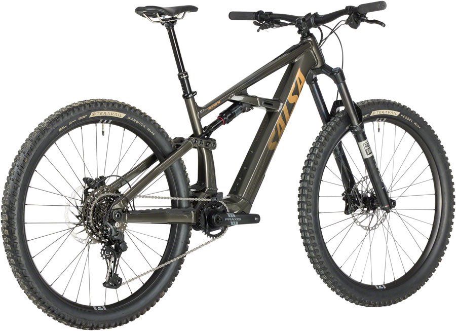 Salsa Moraine Cues 10 Ebike - 29", Aluminum, Coffee Black - Image 4