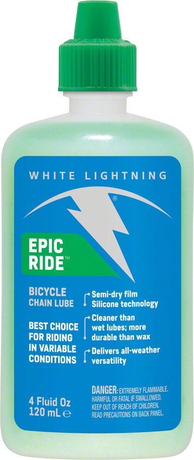 White Lightning Epic Ride Bike Chain Lube White Lightning Epic Ride Bike Chain Lube