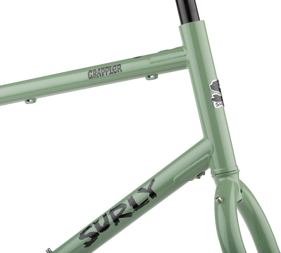 Surly Grappler Frameset - 27.5", Steel, Sage Green - Image 3