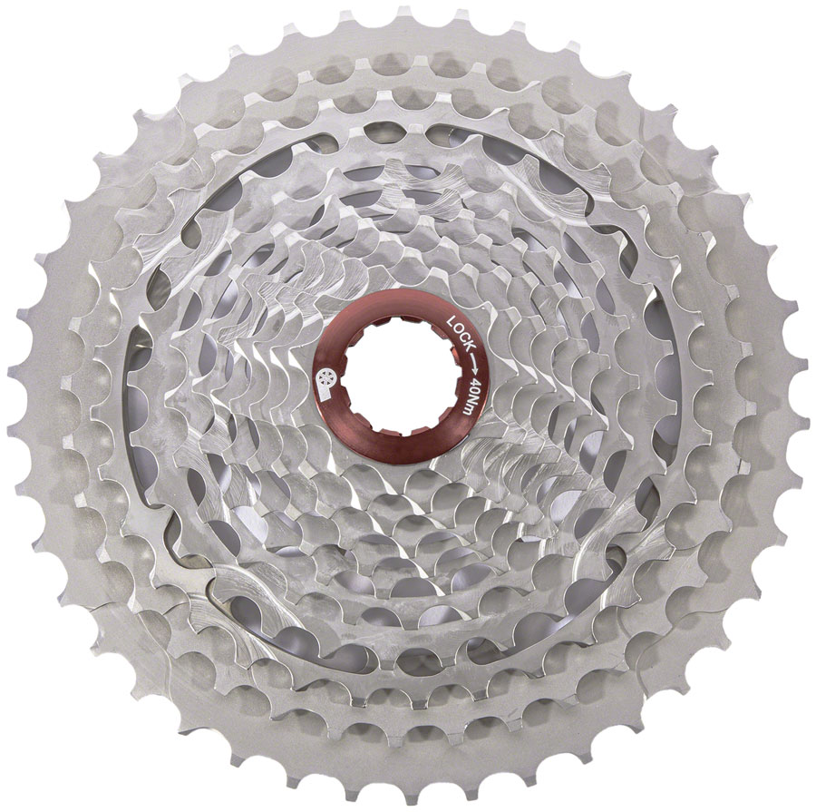 Prestacycle UniBlock PRO Gravel Cassette - 11-Speed For HG 11 Freehub 11-40 Silver - Image 3