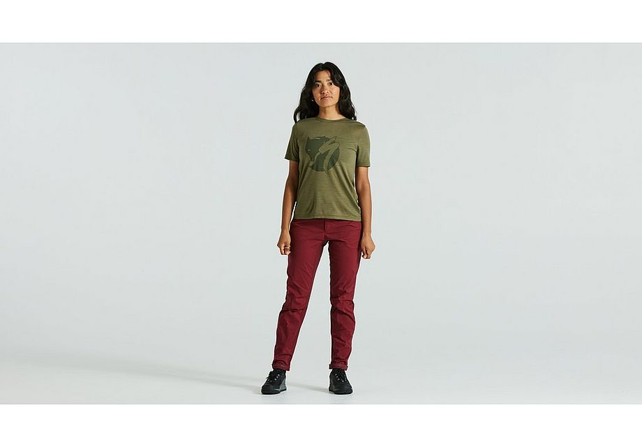 2024 S/F Wool Tee Ss Wmn