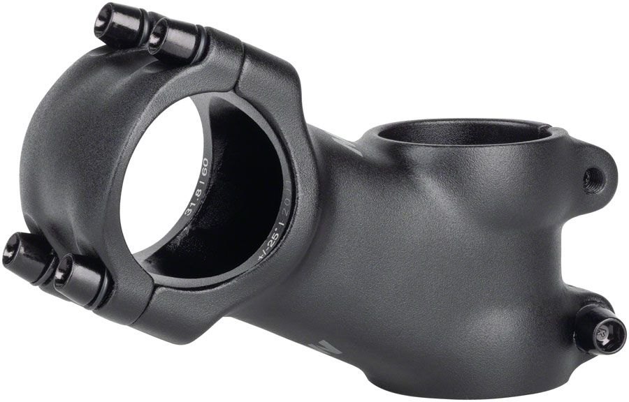 MSW 25 Stem - 31.8 Clamp, +/-25 1-1/8", Aluminum, Black - Image 2