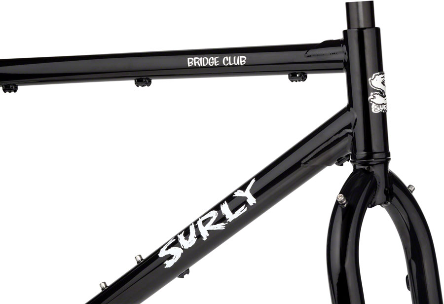 Surly Bridge Club Frameset - 27.5", Steel, Trevor's Closet Black - Image 2