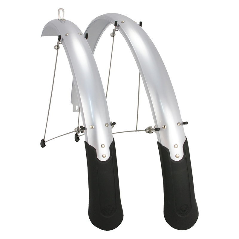 Planet bike Cascadia Pair 26` MTB 26` x 60mm Polycarbonate Stainless Steel Silver 48mm / 1.90`