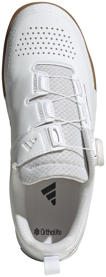 Five Ten Freerider Pro BOA Flat Shoes - Men's, FTWR White/Core Black/Red - Image 2