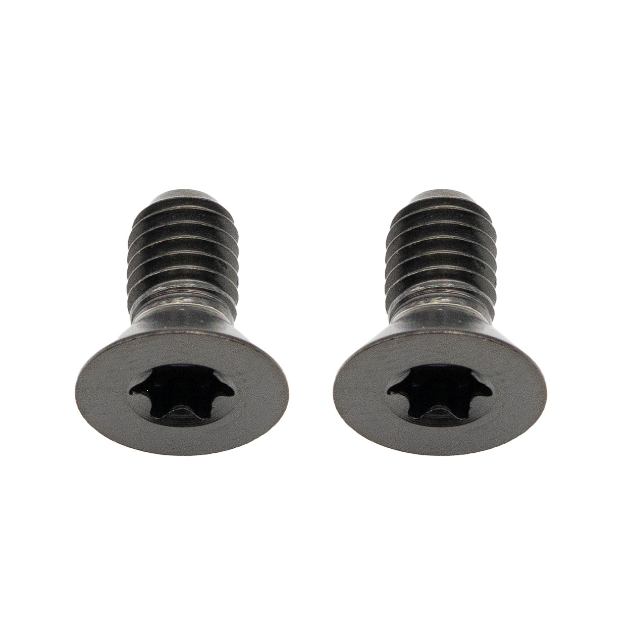 Better Bolts Titanium Flat Mount Bolt Kit 10mm Black 2/Count