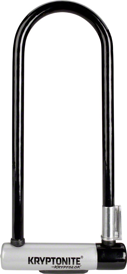 Kryptonite KryptoLok U-Lock - 4 x 11.5" Keyed Black Includes bracket