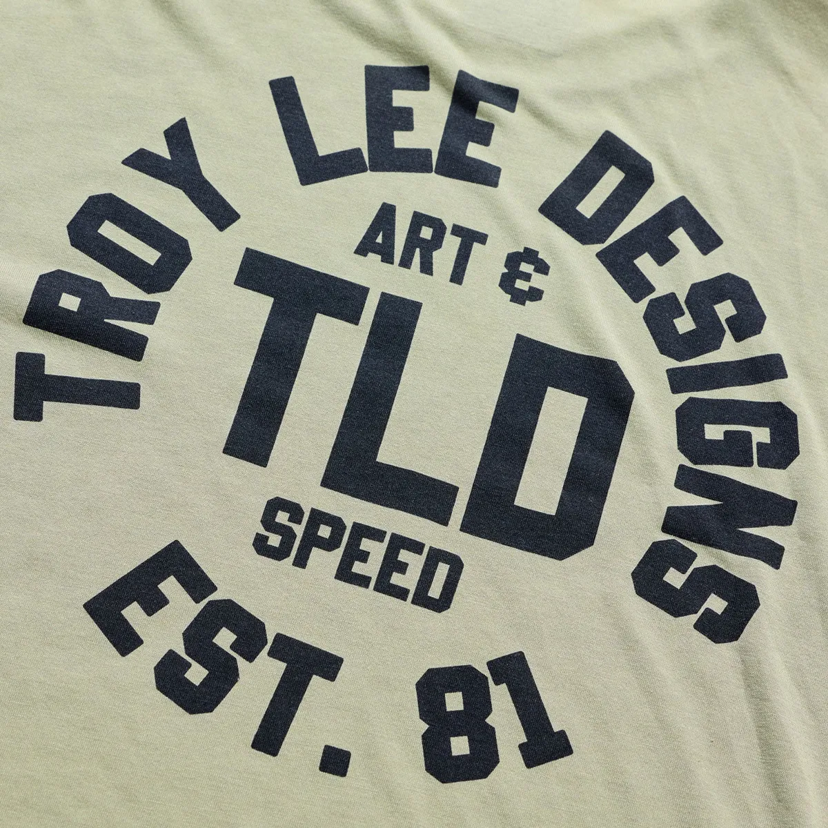 Skyline Ride SS Tee Stamps Sage - Image 8