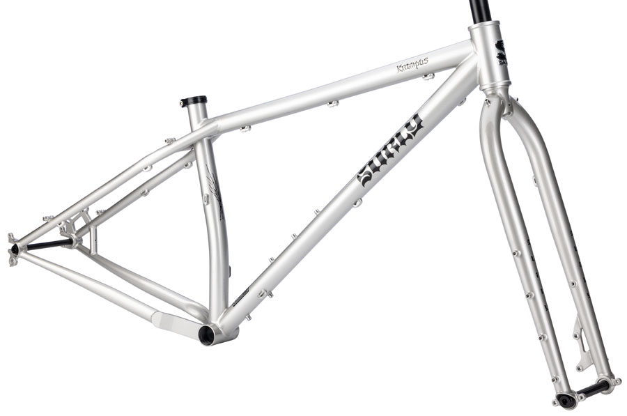 Surly Krampus Frameset - 29" Steel Salmon Skin Silver Medium