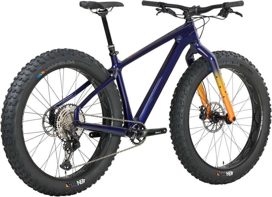 Salsa Beargrease C XT Fat Tire Bike - 27.5", Carbon, Indigo - Image 4