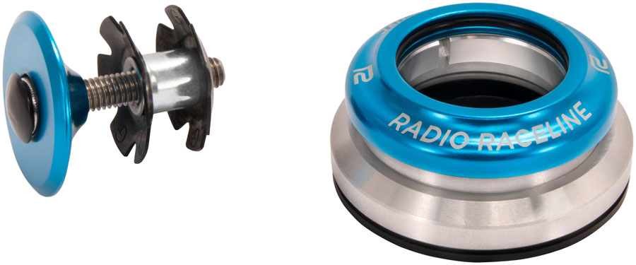 Radio Raceline Headset - Integrated 1 1/8"- 1.5" Cyan Radio Raceline Headset - Integrated 1 1/8"- 1.5" Cyan