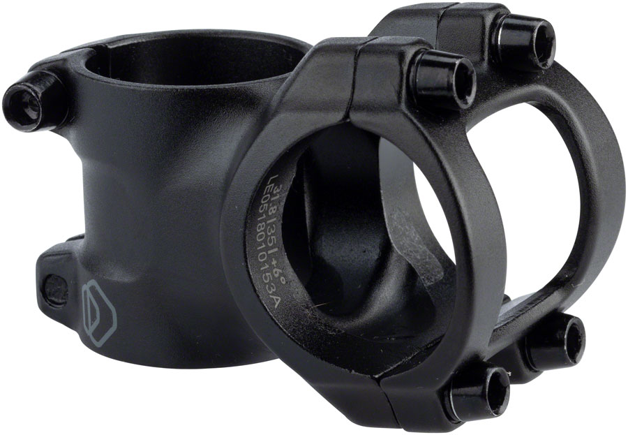 MSW 6 Stem - 35mm 31.8 Clamp +/-6 1 1/8" Aluminum Black MSW 6 Stem - 35mm 31.8 Clamp +/-6 1 1/8" Aluminum Black