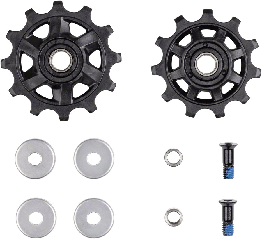microSHIFT Acolyte Rear Derailleur Pulley Kit - Compatible Acolyte Medium Cage Rear Deraileur