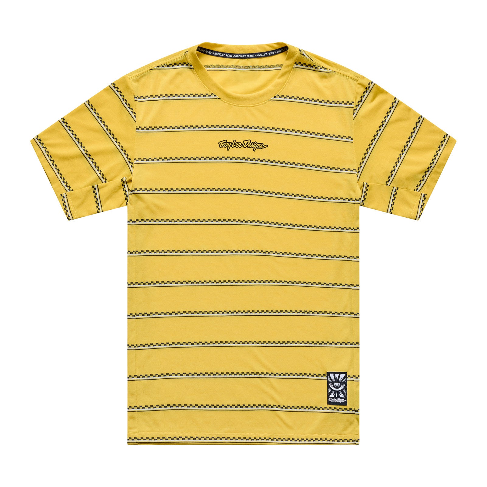 Skyline Ride SS Tee Checked Out Butter Skyline Ride SS Tee Checked Out Butter