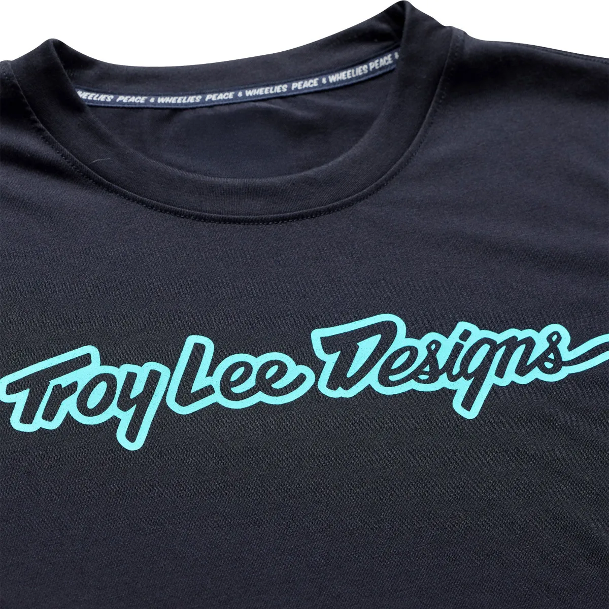 Skyline Ride SS Tee Signature Black / Real Teal - Image 4